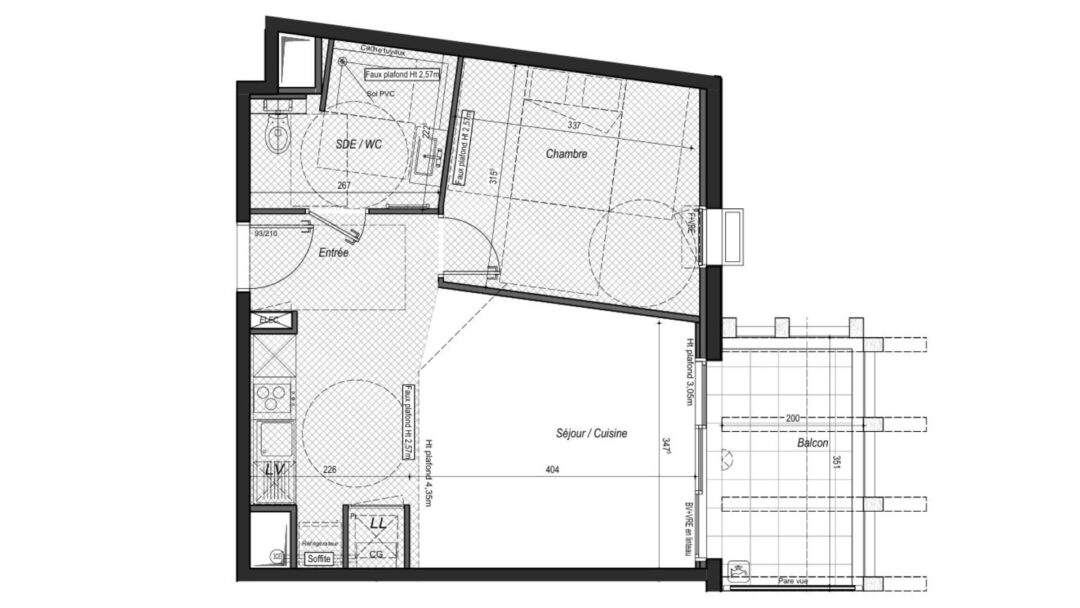 appartement neuf clos des 5 cantons anglet plan golfstone immobilier
