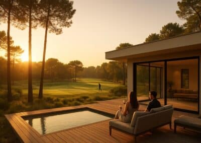 terrain à batir PA1 golf de dax harmana golfstone immobilier